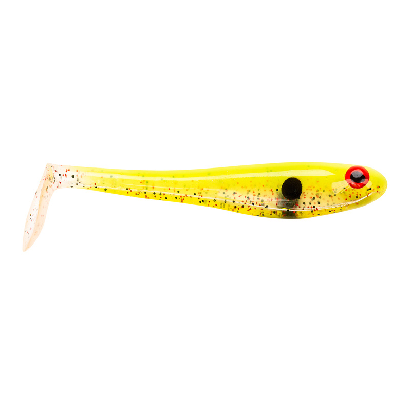 Powerbait Hollow Belly 12,5cm (3-pak) - Speckled Lime