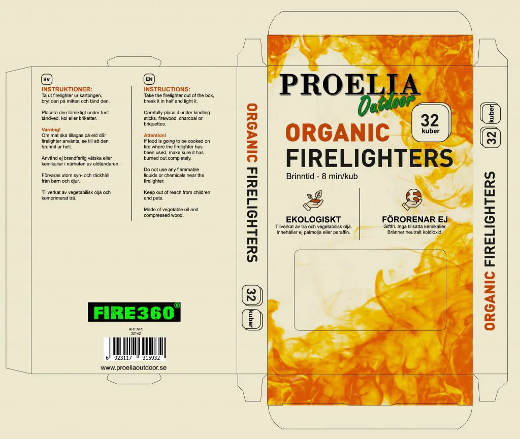 Proelia Outdoor Fireblock Eco 32 Pieces In Map