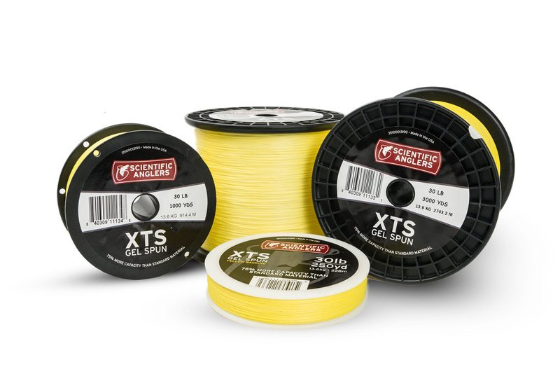 XTS Gel Spun Backing Yellow 250 yd 50lb