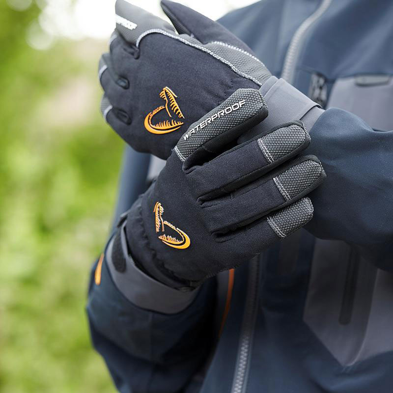 Pair of gloves Savage Gear Knitted Half Finger Glove - Leurre de la pêche Pair of gloves Savage Gear Knitted Half Finger Glove - Leurre de la pêche