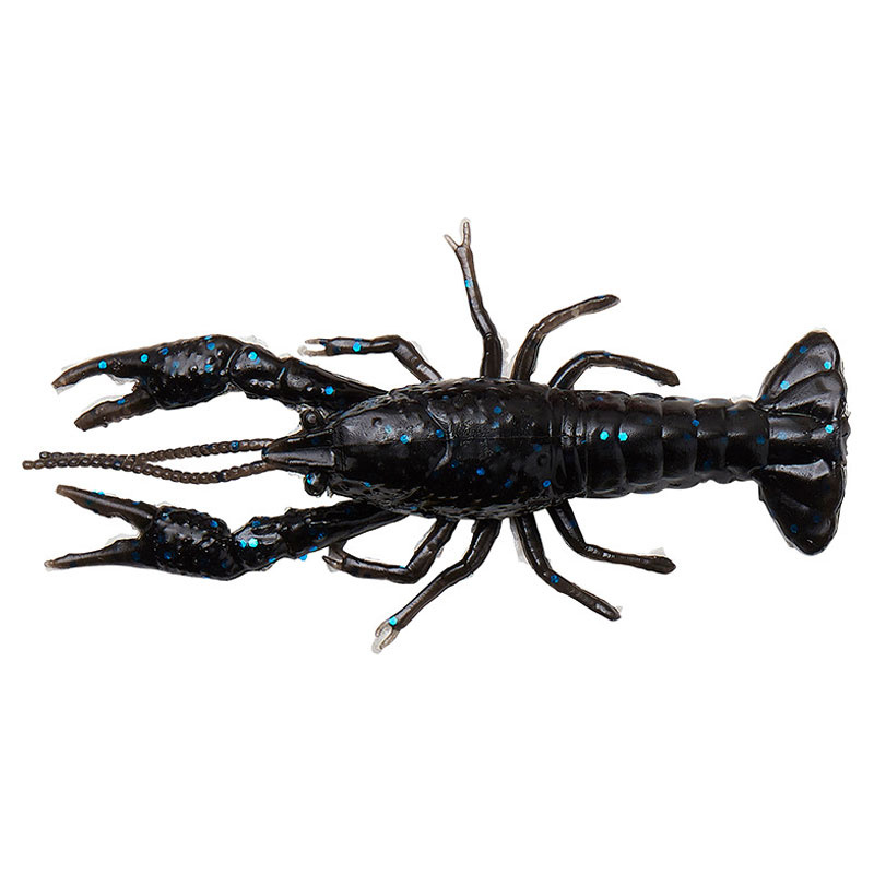 Savage Gear Ned Craw 6.5cm 2.5g Floating (4-pak) - Black & Blue