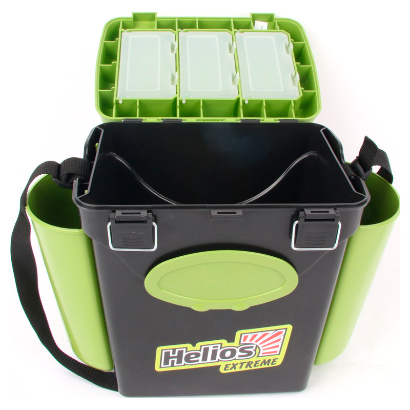Helios Winter Box Fishbox 10L - Green