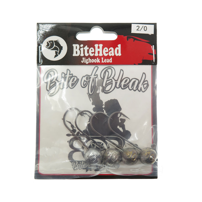 Bite Of Bleak Bitehead Lead - 10g 2/0 (4-pak)