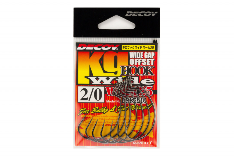 Decoy Worm 25kg Hook Wide (7pcs)