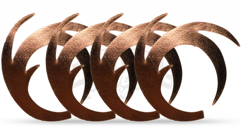 Dragon Tails XL 4-pak, Copper