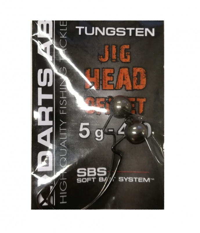 Darts Jighead Offset Tungsten (2-pak)