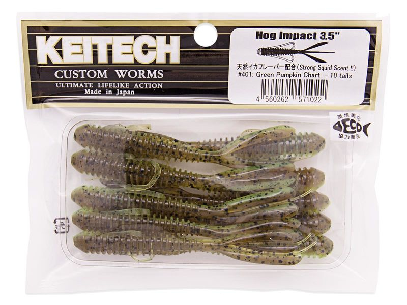 Keitech Hog Impact 8,9cm (10pcs)