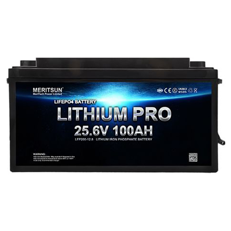 Meritsun Lithium Battery 24V 100Ah BT