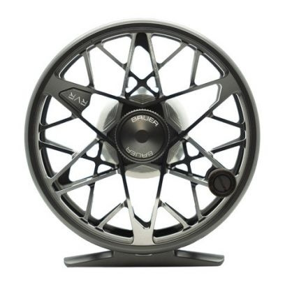 Bauer RVR Charcoal/Silver/Anodize Fly Reel