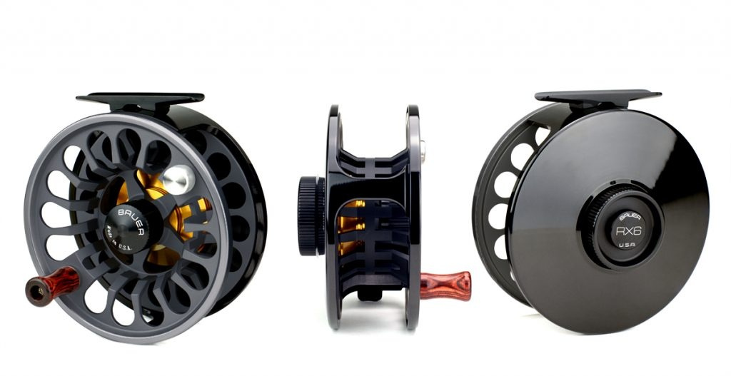 Bauer RX Spey Charcoal Fly Reel