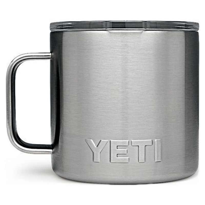 Yeti Rambler 14 Oz Mug - Stainless Steel