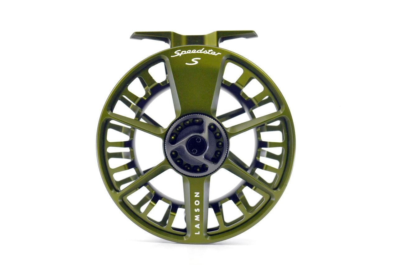 Lamson Speedster S-Series Fly Reel Olive Green