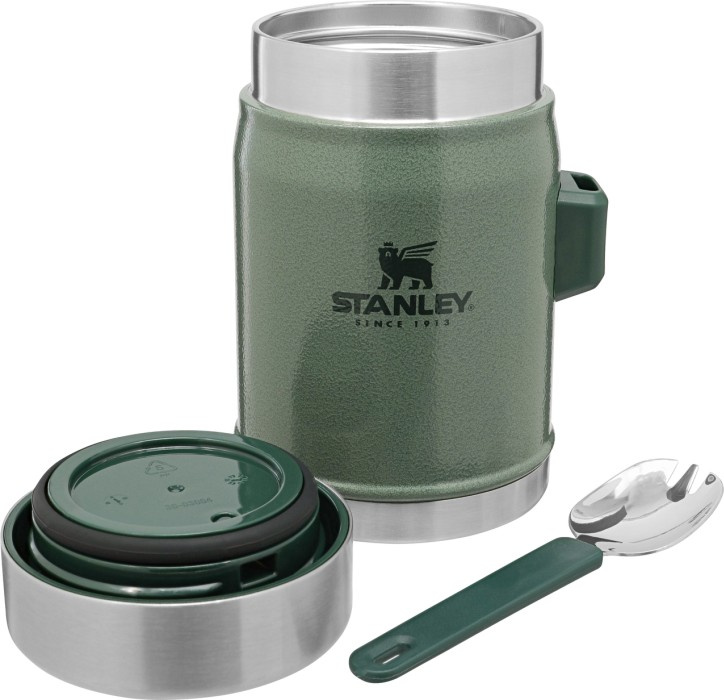 Stanley The Legendary Food Jar + Spork .4L - Hammertone Green