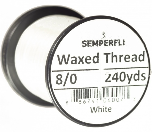 Semperfli Waxed Thread 8/0 - Black