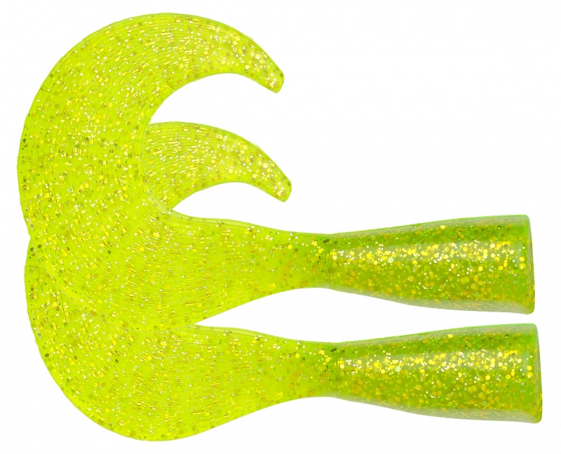 Extra Svans till Zonker Tail, 2-pak (Chartreuse)